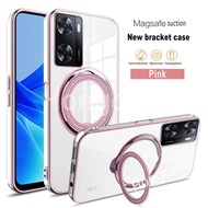 Casing for OPPO A57 A77 A77s 5G 4G 2022 phone case Electroplated cover Multifunctional rotating inte