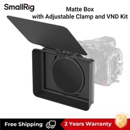 SmallRig Matte Box with Adjustable Clamp VND Filter CPL Filter Black Diffusion 1/4 Filter 4409 / 441