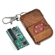 2262/2272 Four-Channel Wireless Remote Control Kit M4 Non-Locking Receiver Board with Four-Button Wi