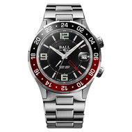 Ball Roadmaster M Model A (41mm) DA9100C-S1-BK Mechanical Alarm Micro Gas Tubes Limited Edition FULL