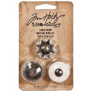 Tim Holtz Idea-Ology Curio Knobs 3/Pkg
