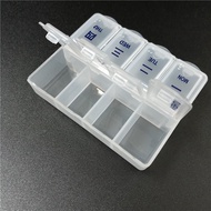 pill box medicine pill box Southern 8-Grid Small Pill Box Weekly Pills Sub-Packing Box Elderly Conve