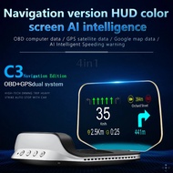 C3 OBD2 HUD Car Head Up Display GPS Navigation Digital Speedometer On Board Computer Projector OBD 2