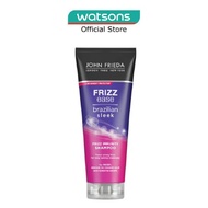 JOHN FRIEDA Frizz Ease Brazilian Sleek Frizz Immunity Shampoo (For Medium to Coarse Hair Tame Unruly