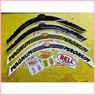 Sticker Magnum BELL Helmet item HIGH QUALITY】