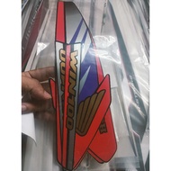 Win 97 red stamp set, 3-layer zin