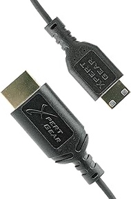 Xpert Gear HDMI to Mini HDMI 1.4 Cable (Type A to Type C), 0.8M / 2.62FT, High Speed HDMI Cable, 40AWG Coaxial, 2.5mm Cable OD, 10.2Gbps, 4K UHD, ARC, CEC, Gimbal, Travel, Camera, Monitor, TV