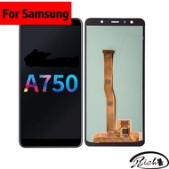 AMOLE Quality A750 LCD For Samsung Galaxy A7 2018 LCD SM-A750F A750F A750 Display With Frame Touch S