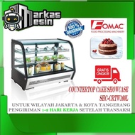 READY produk terbaik Showcase Pendingin / Countertop Cake Showcase