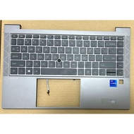 HP ZFirefly 14 G8 Palmrest Keyboard Bezel Cover M44366-001
