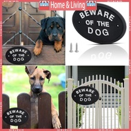 ci Beware Of Dog Sign Silicone Warning Sign Decorative Garden Sign for Outdoor Use