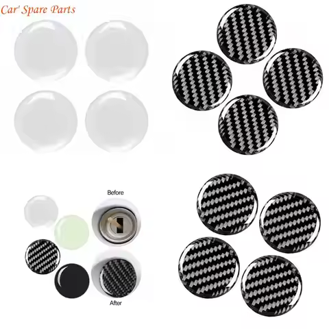 Y4UA 4pcs Car Lock Eye Stickers Easy To Install Auto Lock Eye Decals Protects Against Dust & Moistur