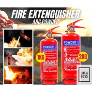 Ambil Sendiri1kg 2kg Fire Extinguisher Fire Fighter Portable Multipurpose Fire Extinguisher Ingusher