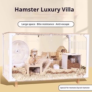 【60cm/80cm】SG SELLER Empty Cage Hamster Cage/Quail Cage/Small Animal Stackable 360 Viewing Acrylic D
