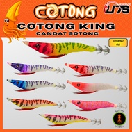UTS COTONG KING 105mm/Squid Jig/Candat Sotong Torak/Candat Killer