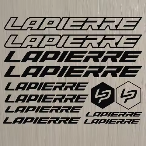 LAPIERRE Bike Frame Stickers Bicycle Stickers Frame Decal MTB BMX Bike Decorative Decal helmet modif