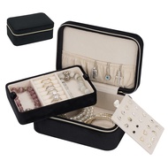 ATAIMEISEN Travel Jewelry Organizer Boxes Small Jewelry Box Portable Organizer Boxes 2 Layer Travel