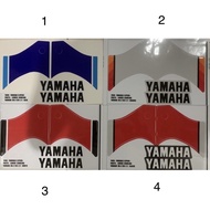 Yamaha rxz 5speed bajak/sampan sticker lower cowling sticker