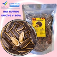 500Gr [ túi zip ] HẠT HƯỚNG DƯƠNG TẨM VỊ DỪA - THƠM NGON