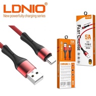 LDNIO LS63C 1Meter 5A Super Fast Charge Type-C Data Cable