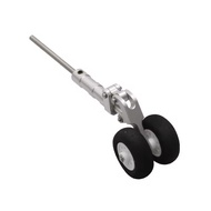 RC Model Airplane Front Landing Gear Damping Wheel w Metal Connection Shaft for XFly Twin 40mm EDF F