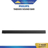 Philips TAB5105 Sound Bar Speaker Bluetooth Optical In Soundbar 30 W 2.1 CH