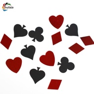 [Lacooppia1] Shiny 30g Casino Poker Table Confetti Spades Las Vegas Poker Game Supplies