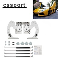 Universal Vertical Lambo Door Kit Bolt On Vertical Doors Kit Scissor Doors Adjustable 90 Degree for 