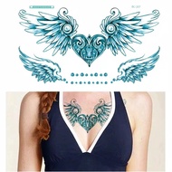 BISA COD - TATO TEMPORER Tatto Tattoo Temporary TAHAN AIR MOTIF Dada Punggung Tato Palsu Tahan Lama