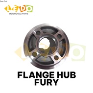 MOTORCYCLE FLANGE HUB FURY