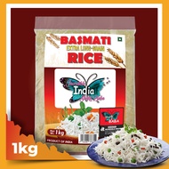 Basmati Extra Long Grain Rice 1kg
