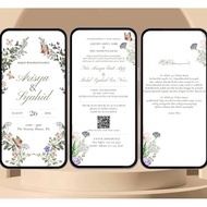 Kad Kahwin Digital (E-Invitation Card) PART 1 KAHWIN / TUNANG / NIKAH / SAMBUT MENANTU