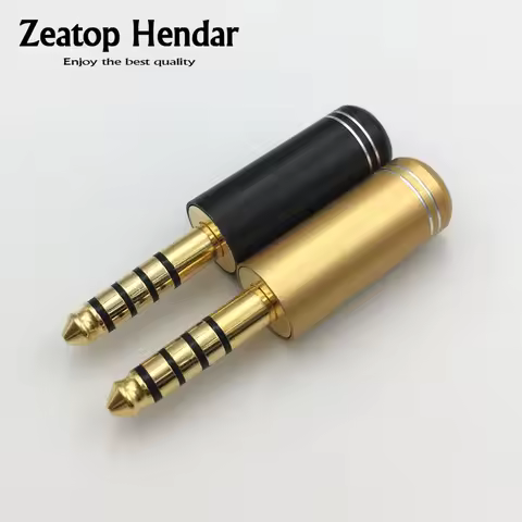 1Pcs 4.4mm 5 Pole Earphone Headphone Pin Plug Audio Full Balanced Adapter for Sony NW-WM1Z NW-WM1A A