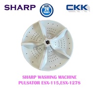 SHARP MESIN BASUH PEMUSAR/SHARP WASHING MACHINE PULSATOR ESX-115,ESX-1278,ESX-1221