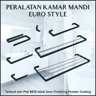 GANTUNGAN BATHROOM CLOTHING RACK TOILET HANGING/ MINIMALIST EURO STYLE TOWEL CLOTHING RACK/