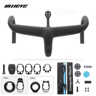 Carbon Cockpit Full Internal cable Bike Cockpit Road Bicycle Handlebar Di2 Integrated Handlebar 360m