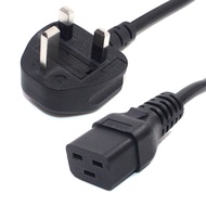 Singapore Malaysia Plug To C19 Power Extension Cable 16A UK BS1363 Server UPS PDU Power Cord 3G1.5mm