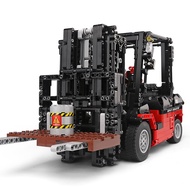 NEW 13106 Remote Control Electric Technology Pallet Jack APP Assembly Building Block Car Forklift AB