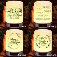 COD speaker alquran speaker murottal alquran led jam & alarm motif alquran hijau