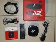 RockTek A2四核心4K智慧電視盒 影音撥放盒 HDMI / AV  型號 RT-A2