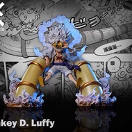 [Quick Shipment] Ready Stock One Piece Doll One Piece gk Nika Luffy Creation Nika Luffy Figure Boxed Statue Decoration Model Gift