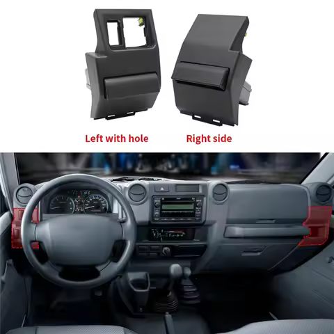 LHD Driver Side Passenger Side Cup Holder Folding Organizer For Toyota Land Cruiser 70 76 79 78 75 L