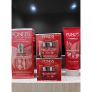 Ponds age miracle hexyl retinol day/night cream serum facial wash