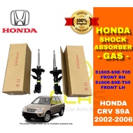 CRV S9A 2002-2006 FRONT SHOCK ABSORBER 51605-S9E-T05 RH 51606-S9E-T05 LH / 52611-S9E-T04 REAR R/L