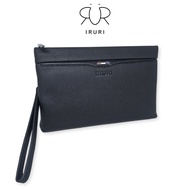 IRURI - Men's Bag Full Leather Clutch Full Genuine Leather 7709-6
