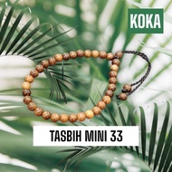 TASBIH 33 MINI, KOKA, Adjustable to make bracelet Tasbih Bracelet 33