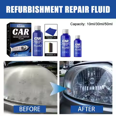 Ceramic Coating Headlight Auto Lamp Crystal Polish Headlight Repair Headlight Coating Nano Nano Flui