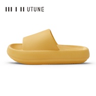 UTUNE Men’s Non-slip Slides Summer Indoor Slippers Thick Sole Breathable Soft Sandals Comfy Casual H
