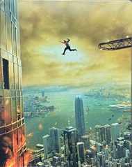 Skyscraper : Blu-ray กล่องเหล็ก แผ่นแท้ มือ 2 มีเสียงไทย