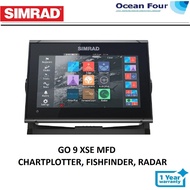 SIMRAD GO 9 XSE MFD (GPS, fishfinder, radar)